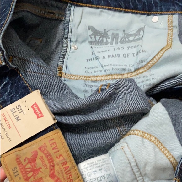SOLD—-Levi’s 5’11 Slim Fit Stretch Jeans NWT! - Picture 11 of 11
